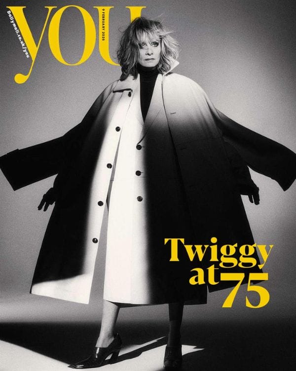 Twiggy on the Cover of YOU Magazine: A Life in Fashion, Family, and Fame